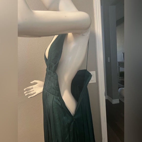NWT Dance & Marvel Elegant Green Maxi Dress size M - Picture 4 of 13